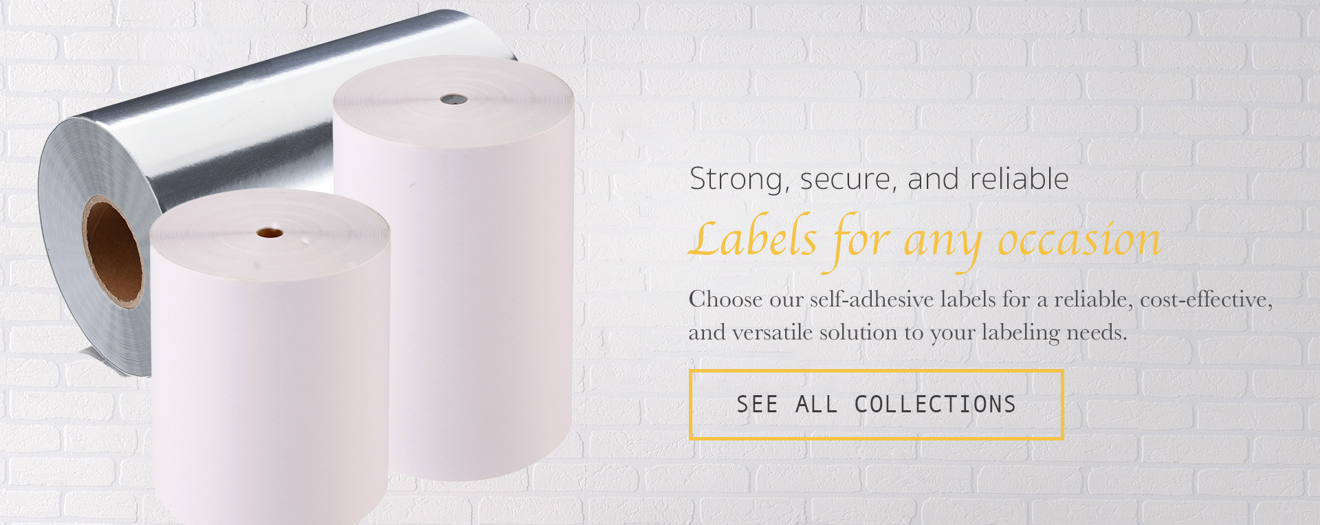 banner-2-self-adhesive label